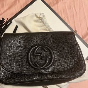 Authentic Gucci Soho Crossbody, barely used